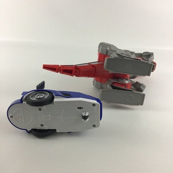 Imaginext Power Rangers Red T-Rex Zord Triceratops Battle Bike Action Figures - Picture 6 of 8